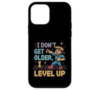 I Don't Get Older I Level Up Retro Pixel Art Gamer Case for iPhone 12 mini