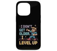 I Don't Get Older I Level Up Retro Pixel Art Gamer Case for iPhone 13 Pro