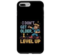 I Don't Get Older I Level Up Retro Pixel Art Gamer Case for iPhone 7 Plus/8 Plus