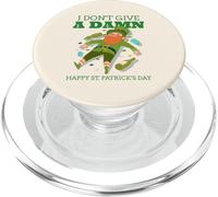 I Don''t Give A Damn Happy St. Patrick's Day (Irish Graphic) PopSockets PopGrip for MagSafe