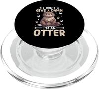 I Don't Give A Damn I'm An Otter PopSockets PopGrip for MagSafe