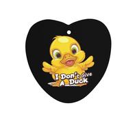 I Don't Give A Duck Funny Car Air Freshener Decorative Hanging Aromatherapy Tablets for Car Trucks Love form