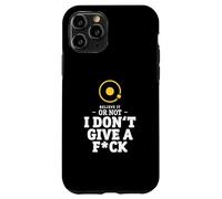 I Don't Give A Fck - Funny geocentric astronomy Case for iPhone 11 Pro