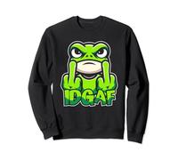 I Dont Give A Fuck - Reptile Amphibian Toad Frog Idgaf Sweatshirt