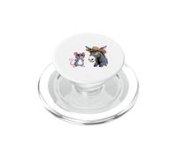 I Don't Give A Rats Donkey Mouse Sarcastic Humor PopSockets PopGrip for MagSafe