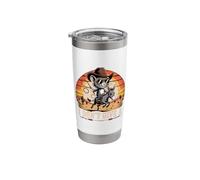 I Don't Give A Rats Donkey Mouse Sarcastic Humor Stainless Steel Insulated Tumbler