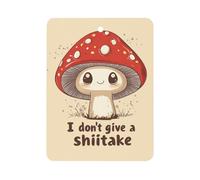 I Don't Give A Shiitake Car Air Freshener Ocean Scent Long Lasting Tablets for Auto Hanging Fragrance