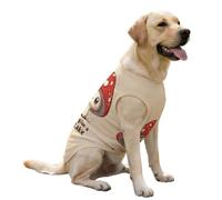 I Don't Give A Shiitake Dog Shirt Summer Tank Top Sleeveless Cooling Pet Clothes for Large Puppy