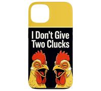 I Don't Give Two Clucks Funny Chickens Case for iPhone 13