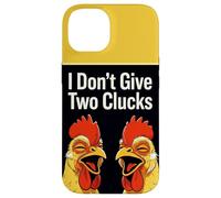 I Don't Give Two Clucks Funny Chickens Case for iPhone 14