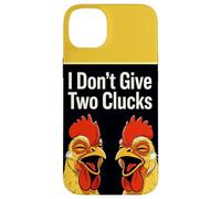I Don't Give Two Clucks Funny Chickens Case for iPhone 14 Plus