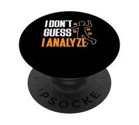 I Dont Guess I Analyze Forensic Science PopSockets Adhesive PopGrip