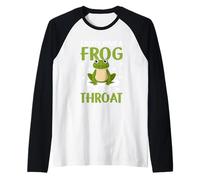 I Don't Have A Frog in My Throat Raglan Baseball Tee