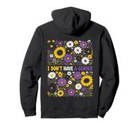 I Don't Have A Gender Non Binary Pride Floral Pullover Hoodie