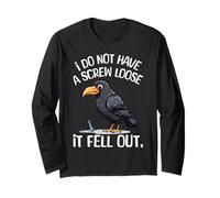 I Don't Have A Screw Loose Funny Jokes Sarcastic Long Sleeve T-Shirt