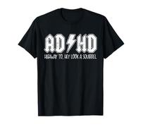I Dont Have A Short Attention Span Oh Look A Squirrel ADHD T-Shirt