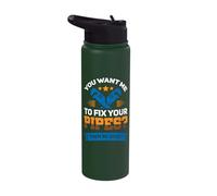 I Don't Have Superpowers Stainless Steel Insulated Water Bottle