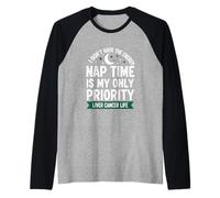I Don't Have The Energy Nap Time is My Only Priority Raglan Baseball Tee