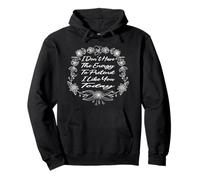 I Don't Have the Energy to Pretend I Like You Today Funny Pullover Hoodie