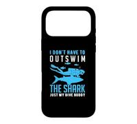 I Don't Have To Outswim The Shark Scuba Dive Diver Diving Case for iPhone 17 Pro Max