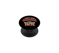 I Don't Hold Grudges I Remember Facts Funny Sarcasm PopSockets Adhesive PopGrip