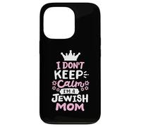 I Don't Keep Calm I'm A Jewish Mom Funny Hanukkah Jews Women Case for iPhone 13 Pro