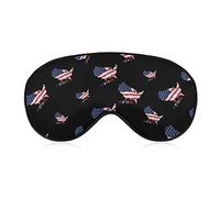 I Don't Kneel Sleeping Blindfold Mask Cute Eye Shade Cover with Adjustable Strap for Women Men Night