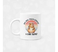 I Dont Know How Much Longer i can Slay for Capybara Viral Coffee Tea Mug