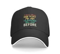 I Don't Know How to Act My Age I've Never Been This Old Before Mens Baseball Cap Retro Snapback Trendy Baseball Hat for Activities Sports Outdoor