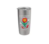 I Dont Know How to Flirt But I Can Make Things Awkward Funny Stainless Steel Insulated Tumbler