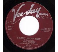 I Don't Know Why/Let's Sit And Talk (VG- 45 rpm)