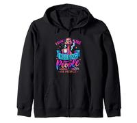 I Don't Like Morning People Or People Zip Hoodie