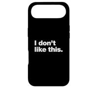 I don't like this | A design that says "I don't like this." Case for iPhone Air
