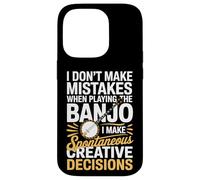 I Don't Make Mistakes When Playing The Banjo Case for iPhone 14 Pro