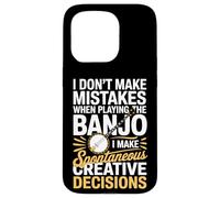 I Don't Make Mistakes When Playing The Banjo Case for iPhone 15 Pro