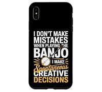 I Don't Make Mistakes When Playing The Banjo Case for iPhone XS Max