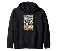 I Don't Make Mistakes When Playing The Banjo Zip Hoodie