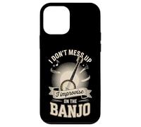 I Dont Mess Up I Improvise On The Banjo Player Case for iPhone 12 mini