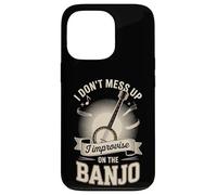 I Dont Mess Up I Improvise On The Banjo Player Case for iPhone 13 Pro