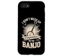 I Dont Mess Up I Improvise On The Banjo Player Case for iPhone SE (2020) / 7/8