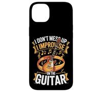 I Dont Mess Up I Improvise On The Guitar Case for iPhone 14 Plus