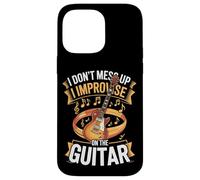 I Dont Mess Up I Improvise On The Guitar Case for iPhone 14 Pro Max