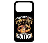 I Dont Mess Up I Improvise On The Guitar Case for iPhone 17 Pro Max