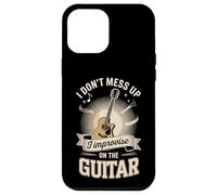 I Dont Mess Up I Improvise On The Guitar Joke Case for iPhone 12 Pro Max