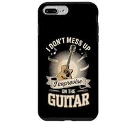 I Dont Mess Up I Improvise On The Guitar Joke Case for iPhone 7 Plus/8 Plus