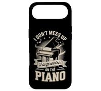 I Dont Mess Up I Improvise On The Piano Humor Case for iPhone Air