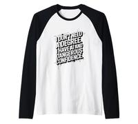 I Don't Need A Degree I Have AI, Artificial Intelligence Raglan Baseball Tee