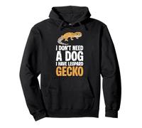 I Don't Need A Dog I Have Leopard Gecko Funny Reptile Pullover Hoodie