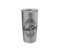I Don't Need A Mood Ring I Have A Face Funny Black Stainless Steel Insulated Tumbler