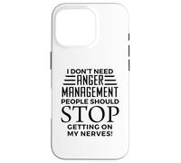 I don't need management! for anger print Case for iPhone 16 Pro